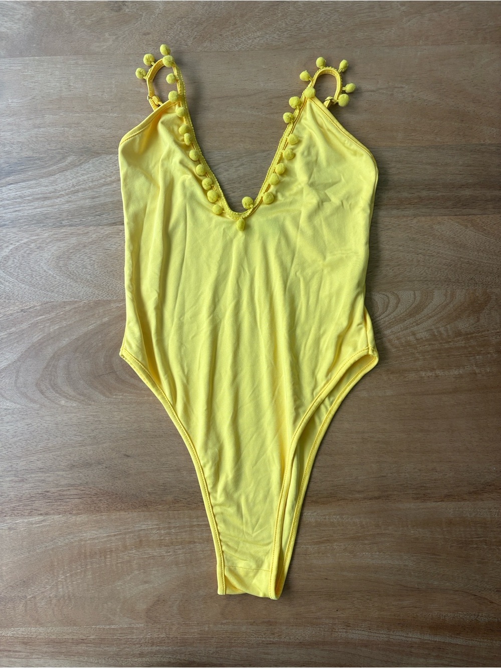 PrettyLittleThing Bright Yellow Swim One-Piece